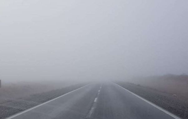 Por neblina y escarcha: piden circular con extrema precaución en rutas de Santa Cruz