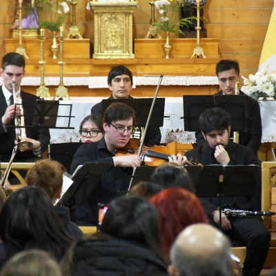 “Sinfonietta en Concierto” se presentó en la Catedral de Río Gallegos