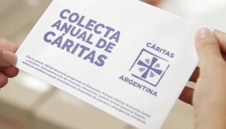 García Cuerva invitó a participar de la Colecta Anual de Cáritas: “Vivimos tiempos difíciles y necesitamos organizarnos”