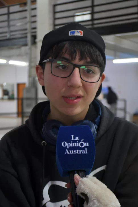  Tiziano Teppa es estudiante del Colegio Secundario N° 25 y comenzó a participar del Consejo en 2024. Foto: José Silva/La Opinión Austral