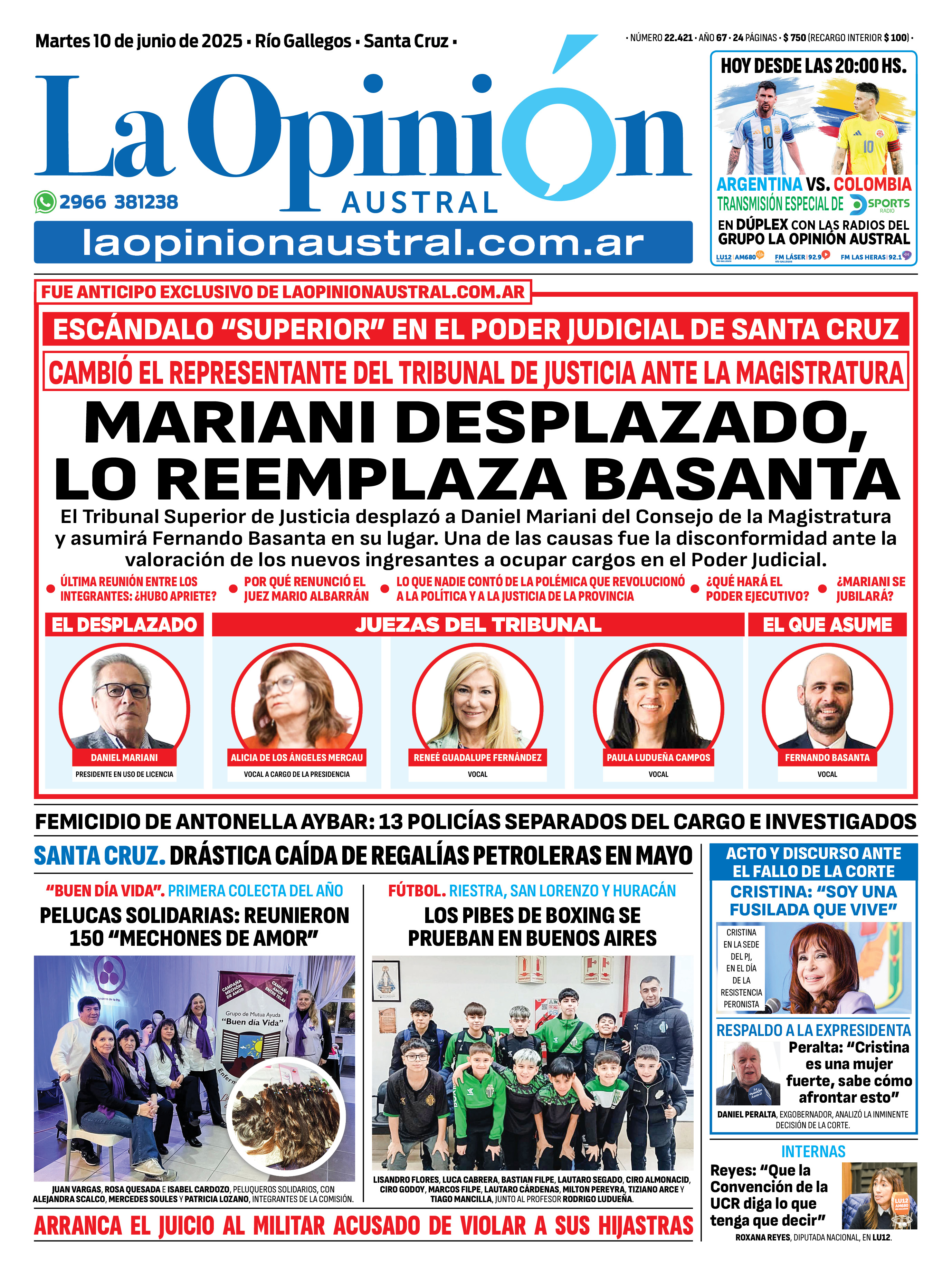 Santa Cruz convocó a elecciones extraordinarias para cubrir vacantes en el Consejo de la Magistratura