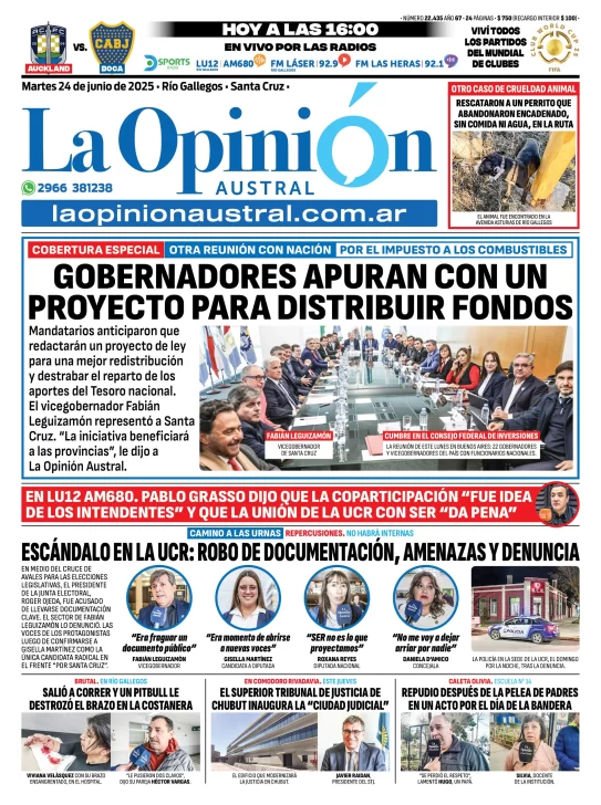 Elecciones 2025: la UCR de Santa Cruz proclamó la lista “Soluciones” como única candidatura Elecciones 2025: la UCR de Santa Cruz proclamó la lista “Soluciones” como única candidatura