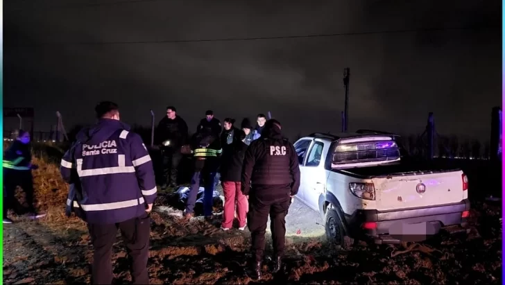 Intentó pasar un auto, volcó cerca del autódromo de Río Gallegos y quedó en terapia intensiva con fracturas en las costillas