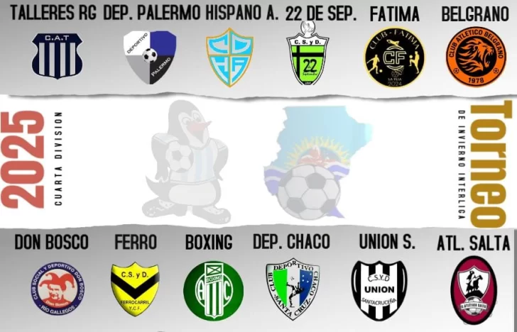 Torneo Integral de Invierno con equipos de la Liga Fútbol Sur y Liga de los Barrios