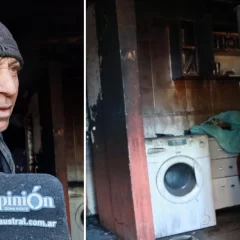 La familia que perdió todo en el incendio de su casa agradeció el apoyo a vecinos de Caleta Olivia