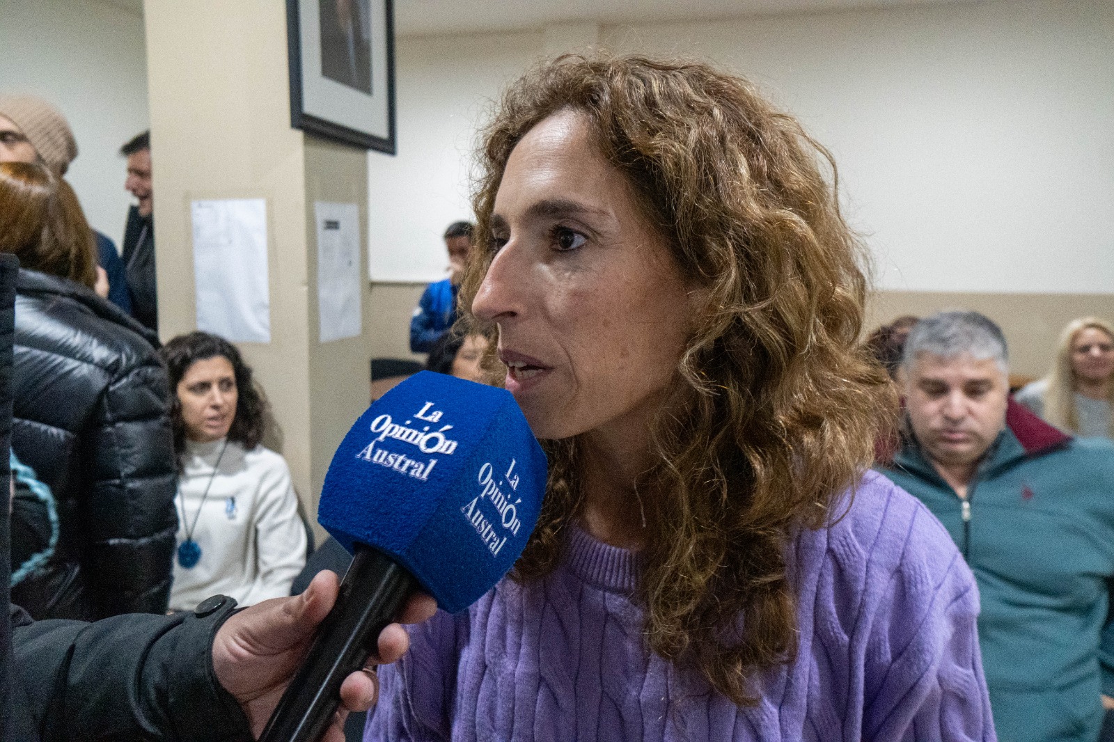  Rocío García, diputada. FOTO: LEANDRO FRANCO/LA OPINIÓN AUSTRAL.