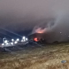 Incendio intencional en una vivienda en construcción de Pico Truncado