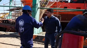 Luxen: “Tras aprobarse la ley, se reactivan las obras del astillero de Caleta Paula” Luxen: “Tras aprobarse la ley, se reactivan las obras del astillero de Caleta Paula”