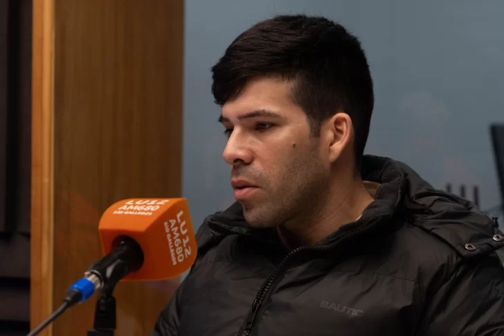  El sensei Lucas Morales (2°Dan). FOTO: LEANDRO FRANCO/LA OPINIÓN AUSTRAL