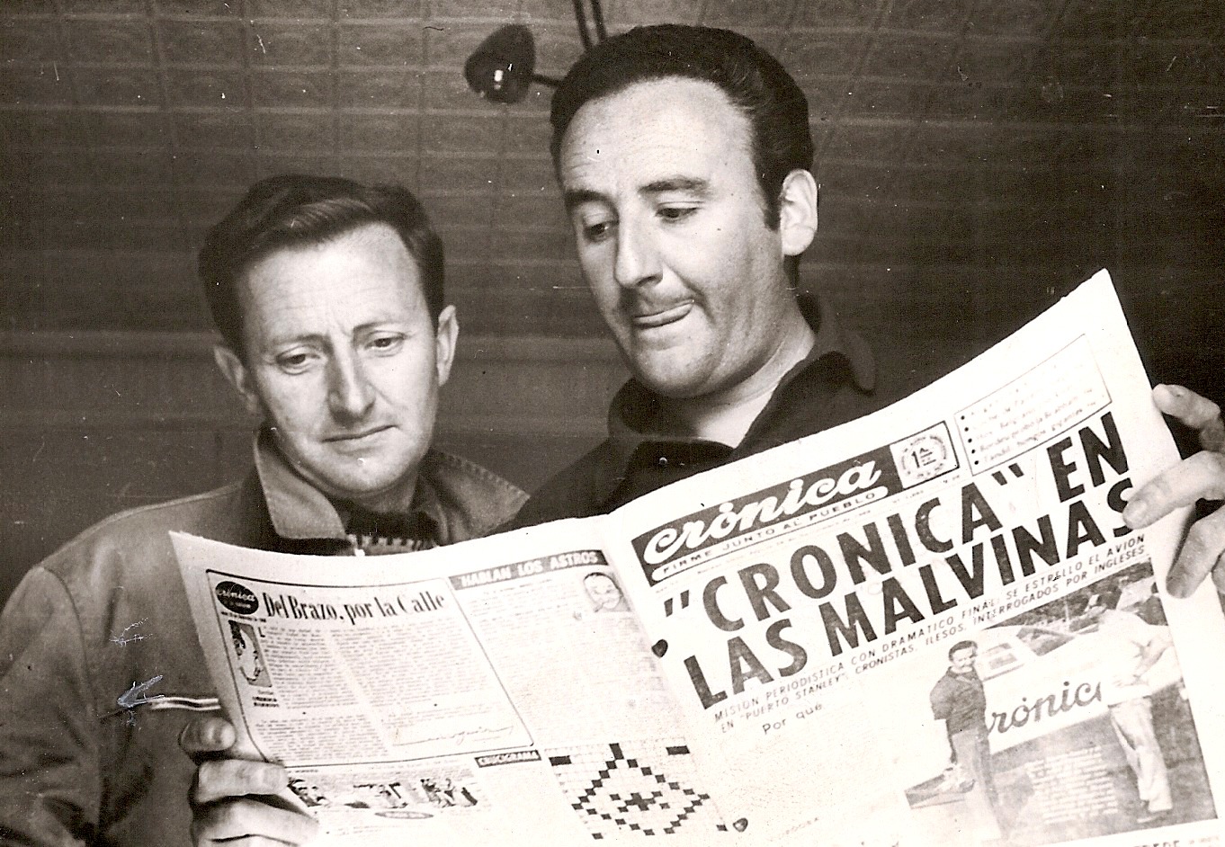  Llevaba la noticia en la sangre. “Nací y viví para ser periodista”.