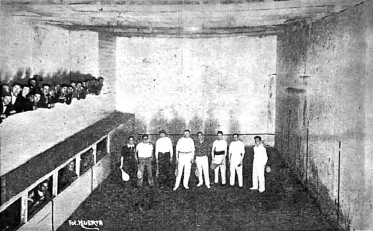 Historia de la cancha de paleta del Boxing Club