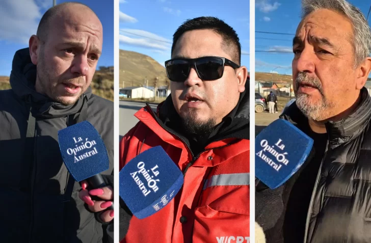  Darío Menna, Matías Delgado, Nicolás Brizuela, entrevistados por La Opinión Austral.