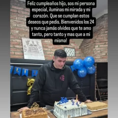 Thiago Martínez cumplió años en Río Gallegos rodeado de sus afectos