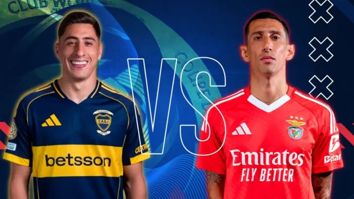 Boca se enfrenta Benfica, hoy EN VIVO por el Mundial de Clubes: horario, cómo ver, formaciones y todo lo que tenés que saber