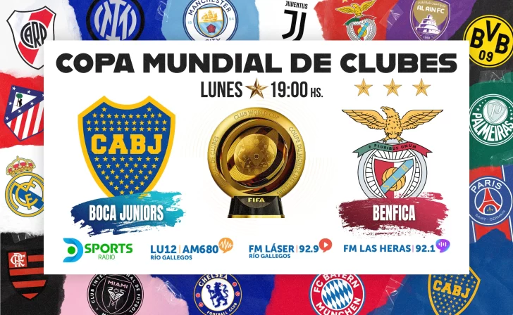Boca se enfrenta Benfica, hoy EN VIVO por el Mundial de Clubes: horario, cómo ver, formaciones y todo lo que tenés que saber