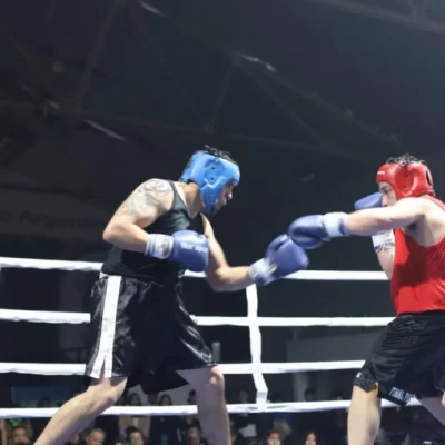 Hubo un festival de boxeo “minero” en Puerto San Julián