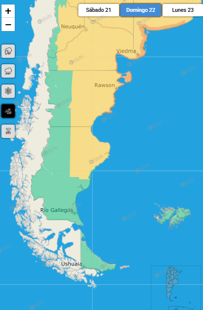 Alerta por vientos este fin de semana en Santa Cruz: ¿cuáles son las zonas afectadas?