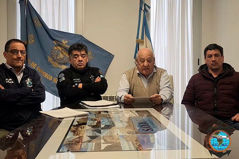  El secretario general del SOMU, Raúl Durdos, dio a conocer la contraoferta que llevarán a la mesa de negociación.