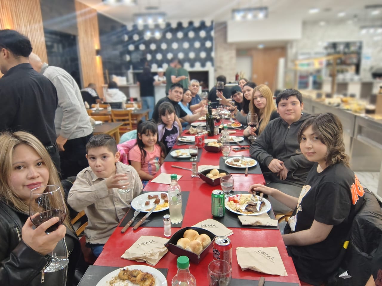  Celeste pasó su último cumpleaños rodeada de familiares.
