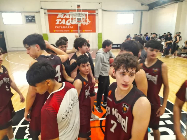 San Miguel lidera el torneo U17 provincial de básquetbol