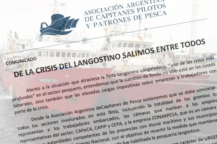  La Asociación Argentina de Capitanes, Pilotos y Patrones de Pesca ya pedía medidas de alivio fiscal, el 15 de abril pasado.