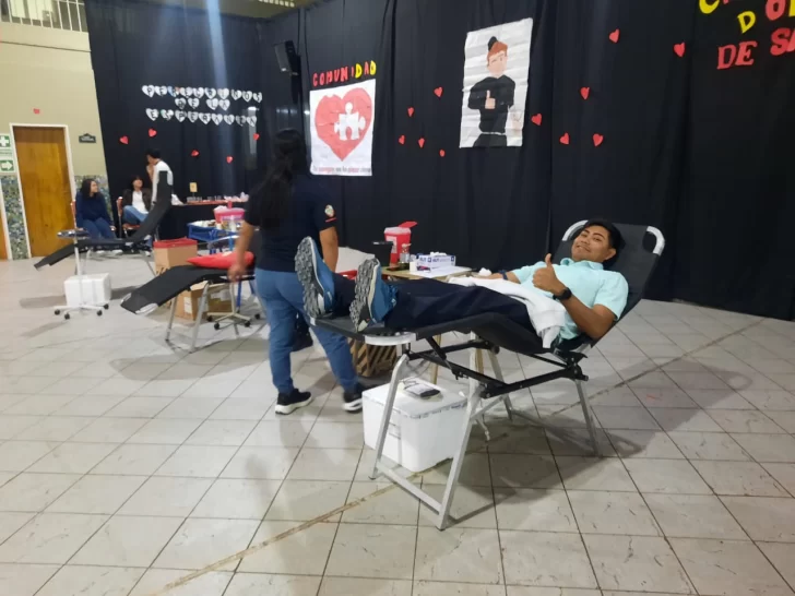 Día del donador de sangre: exitosa colecta en el San José Obrero