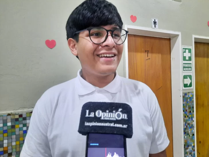  Fernando Villarroel, estudiante del Colegio San José Obrero.