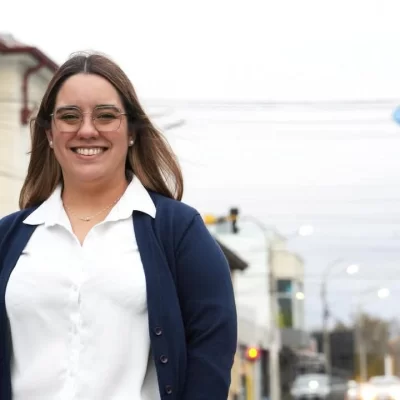 El vicegobernador Fabián Leguizamón, presentó a Gisella Martínez, la candidata para las internas en la UCR