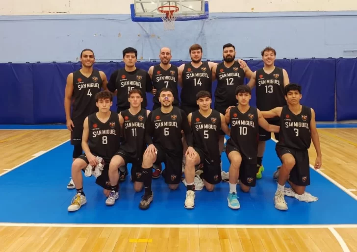 La liga de Básquetbol juega el próximo domingo en el gimnasio de San Miguel