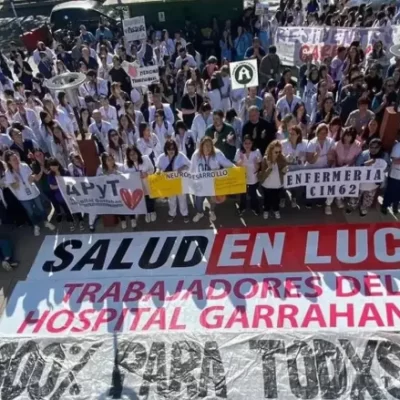El Gobierno anunció un aumento salarial a residentes del Hospital Garrahan para frenar el conflicto