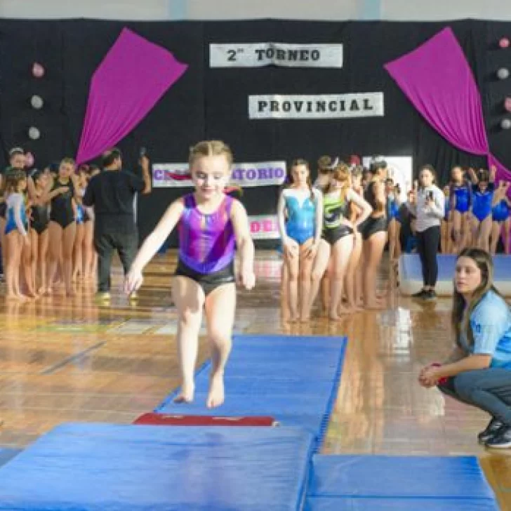 Se realiza el cuarto provincial de gimnasia artística en Río Turbio