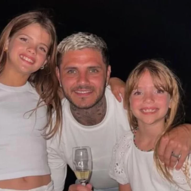 Mauro Icardi pasó el Dia del Padre sin ver a sus hijas: “Era una trampa”