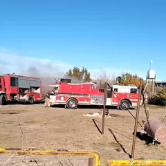 Feroz incendio consumió dos precarias viviendas en la zona de Chacras Sur