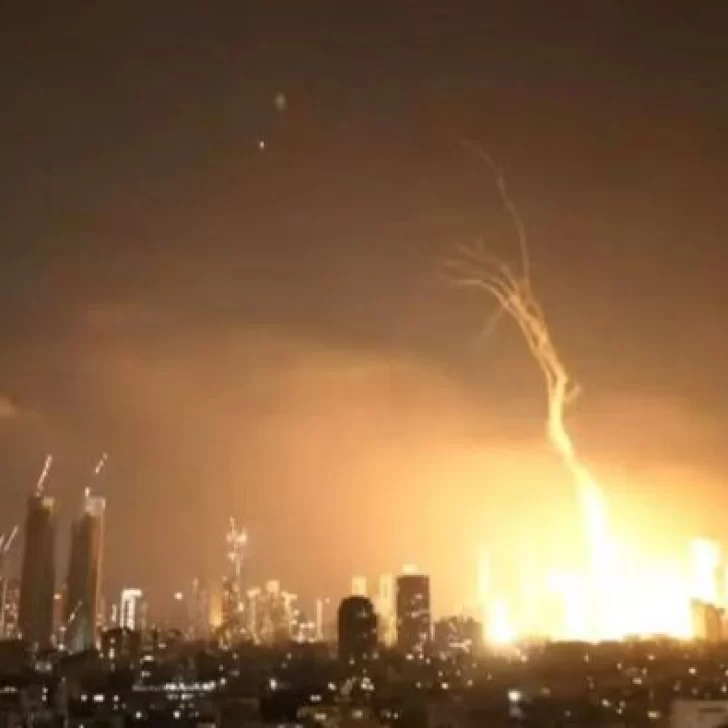 Irán atacó la región metropolitana de Tel Aviv: hay 34 heridos, dos graves