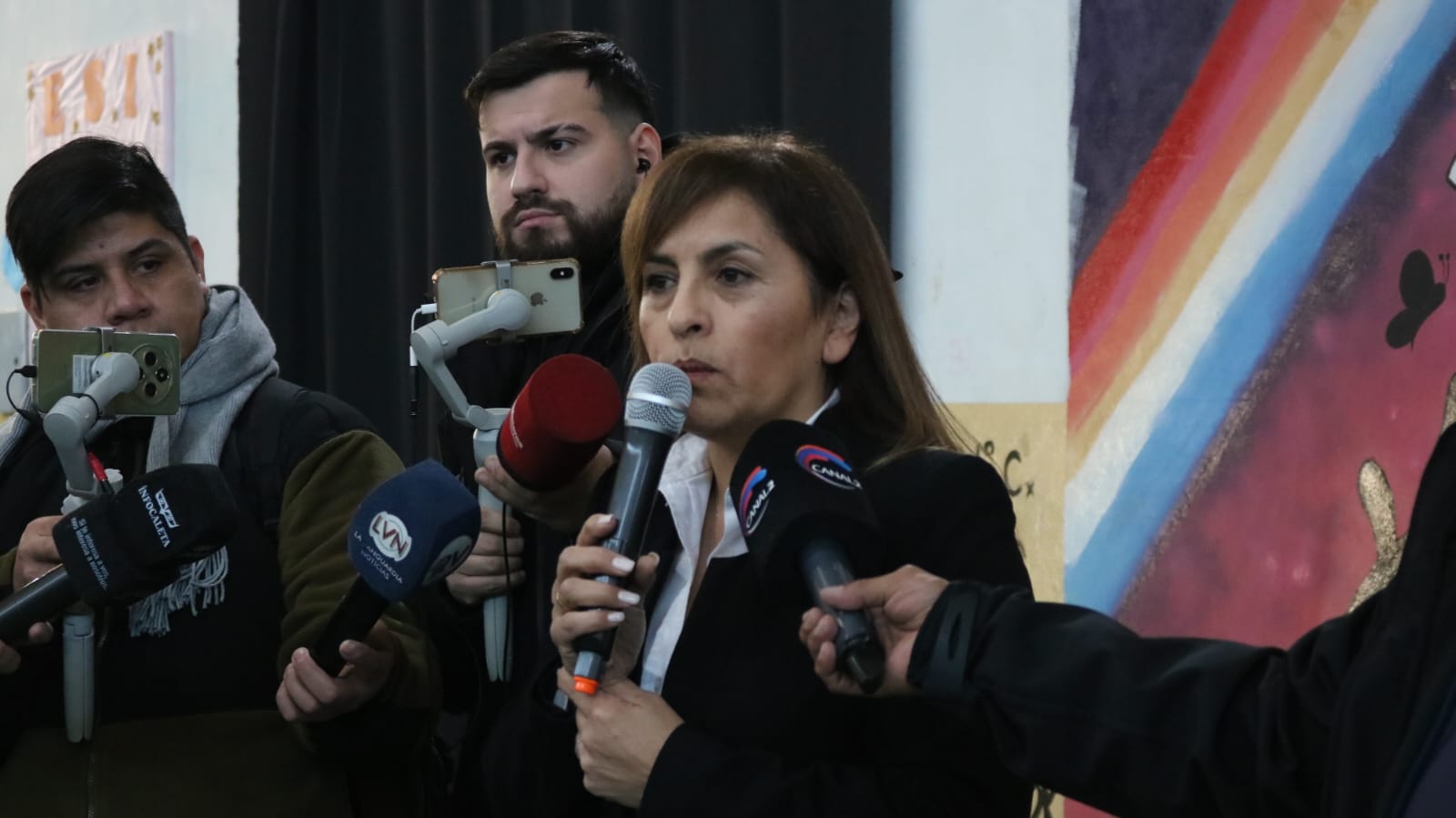 Acto en Caleta Olivia: Tras años de espera, reinician la obra del Colegio Secundario N°43