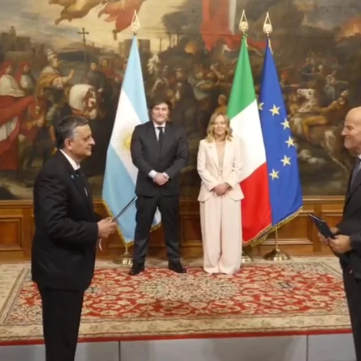 Javier Milei y Giorgia Meloni sellan acuerdo clave para exportar GNL de Vaca Muerta Javier Milei y Giorgia Meloni sellan acuerdo clave para exportar GNL de Vaca Muerta