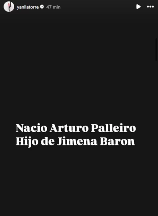 Jimena Barón fue madre por segunda vez: “Te amo” Jimena Barón fue madre por segunda vez: “Te amo”