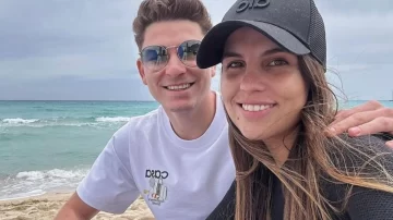 Julián Álvarez confirmó que será papá junto a Emilia Ferrero: “Estamos muy contentos”