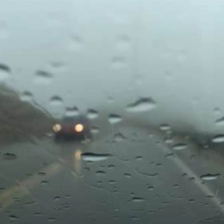 Circulación restringida en Ruta 3 entre Ramón Santos y Caleta Olivia por lluvias intensas