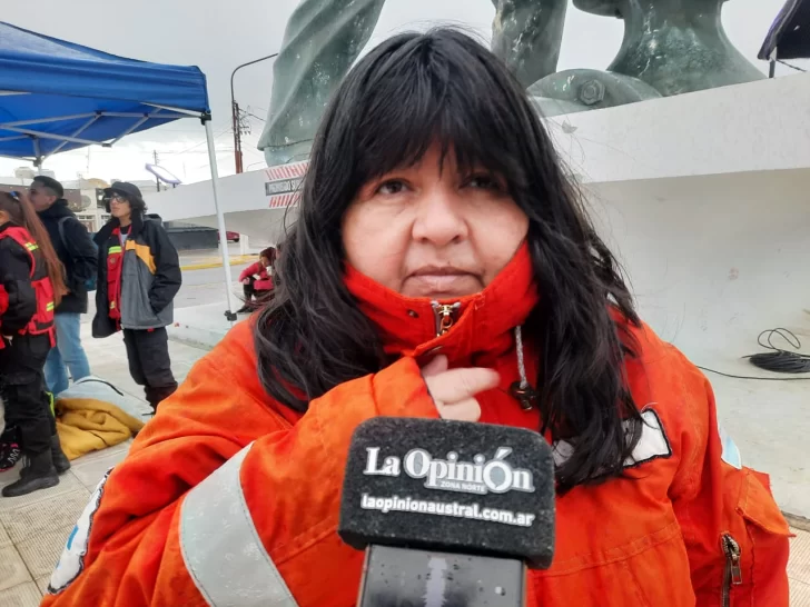  Dra. Mary Funes, formadora de paramedicos del Hospital Zonal.