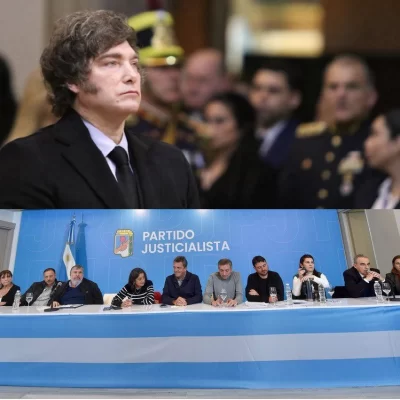 Milei volvió al país con Cristina presa y la estrategia “anti k” en duda ante el ¿despertar del peronismo?