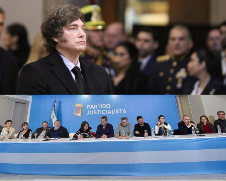 Milei volvió al país con Cristina presa y la estrategia “anti k” en duda ante el ¿despertar del peronismo?