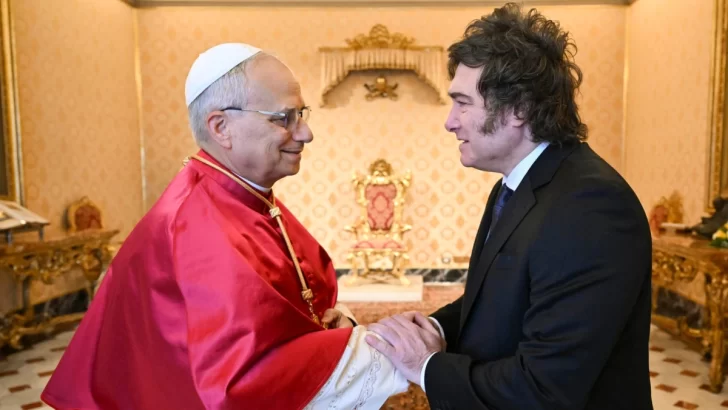 El Papa León XIV recibió a Javier Milei y le confirmó que visitará Argentina