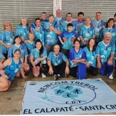 El Trebol de El Calafate jugó en el nacional de Santiago del Estero