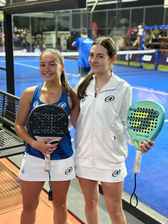 Fiorella Propato San Martín de El Calafate integra la selección nacional de Padel