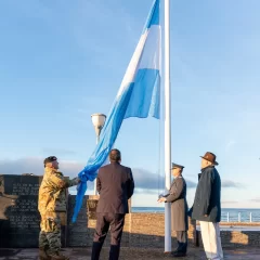 Macharashvili resaltó la figura de Manuel Belgrano durante los actos por el Día de la Bandera