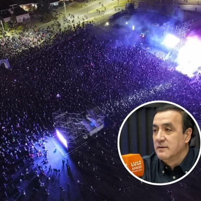 Peligran los recitales del festival aniversario de Río Gallegos: Pablo Grasso pide apurar las obras en el aeropuerto