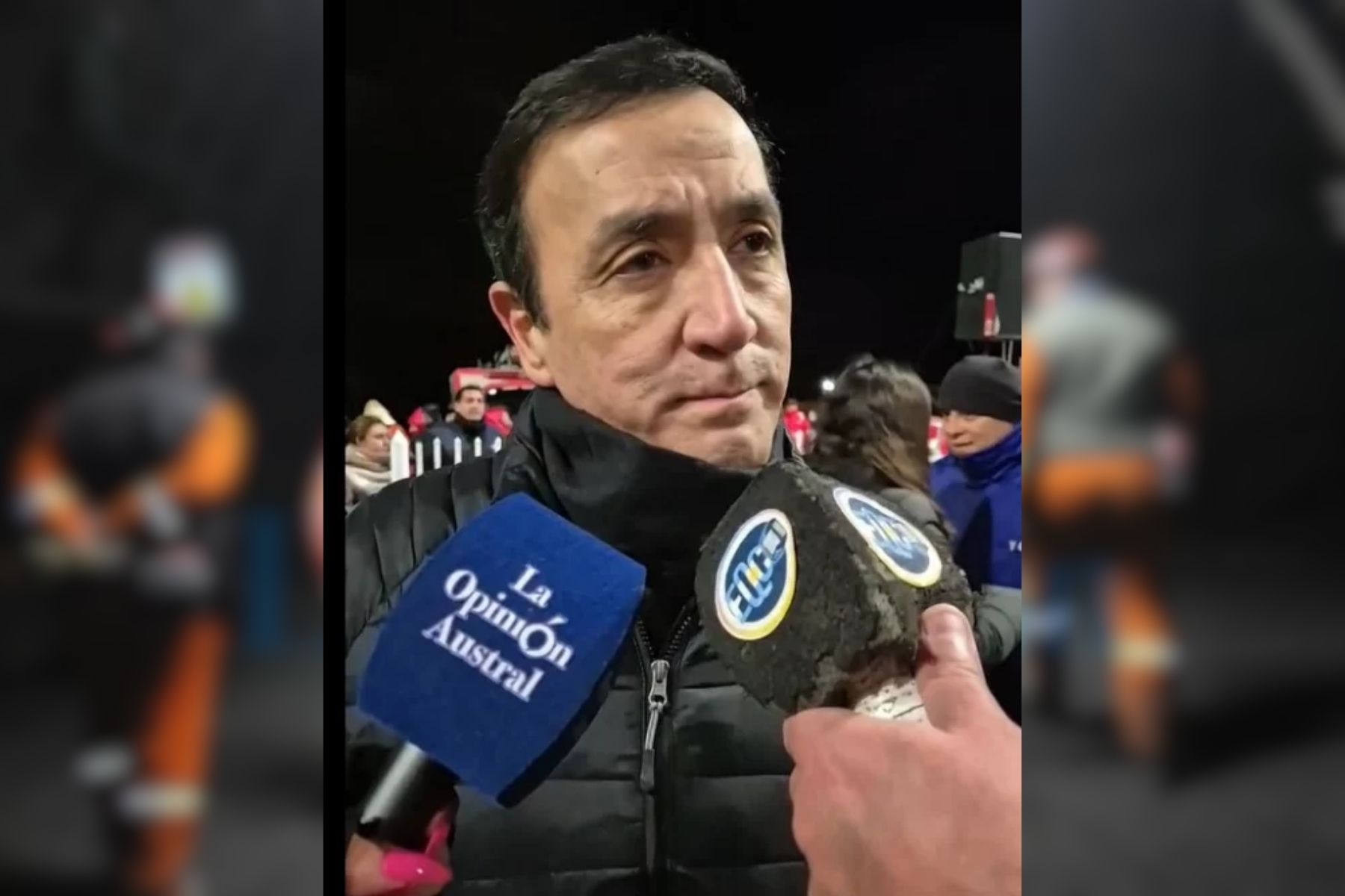  Grasso estuvo presente en el acto por el 21 aniversario de la tragedia de Mina 5. FOTO: CAPTURA VIDEO.