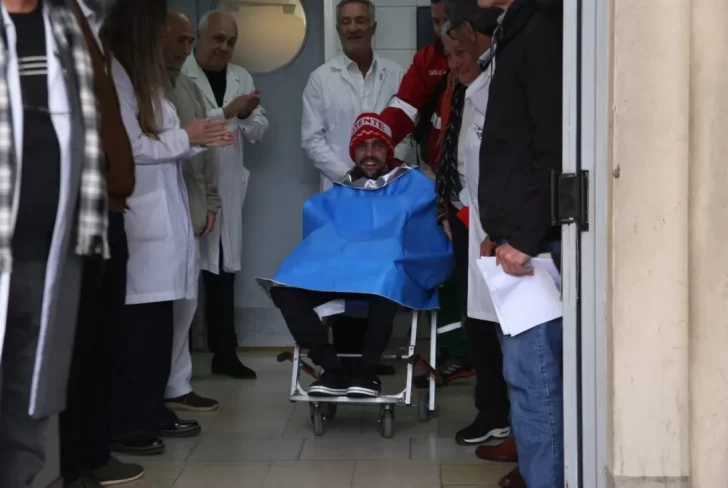 Pablo Grillo fue dado de alta tras casi tres meses hospitalizado tras la represión en la marcha de los jubilados
