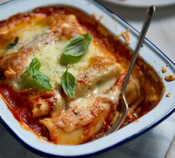 La receta de invierno perfecta: canelones rellenos con muzarella y jamón La receta de invierno perfecta: canelones rellenos con muzarella y jamón